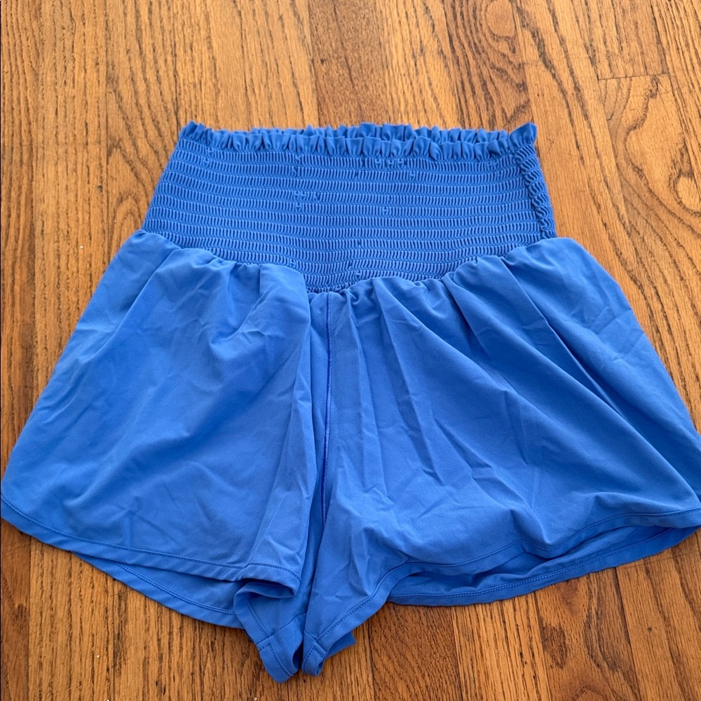 Aerie High Waist Blue Women's Shorts